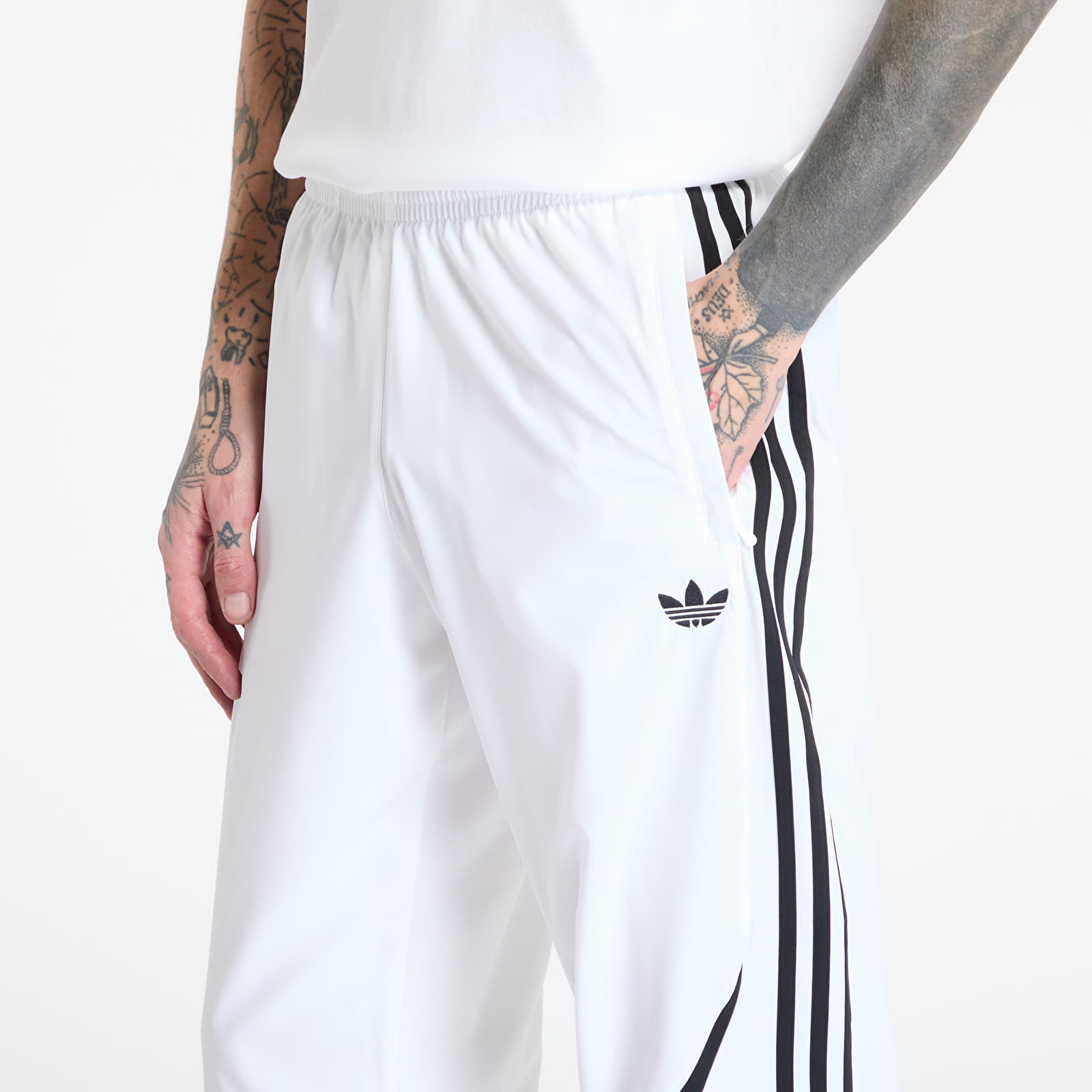 Men's trousers adidas Adicolor Teamgeist Track Pants White