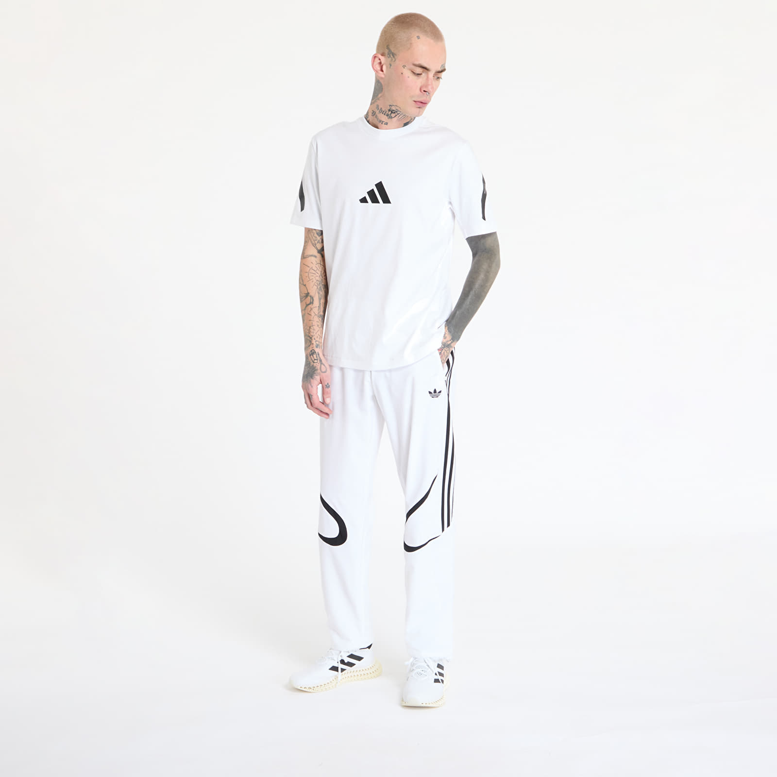 Men's trousers adidas Adicolor Teamgeist Track Pants White