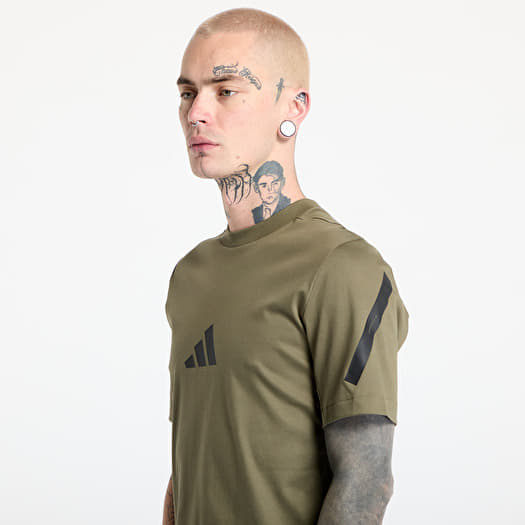 adidas Z.N.E. T-Shirt Olive Strata | Queens