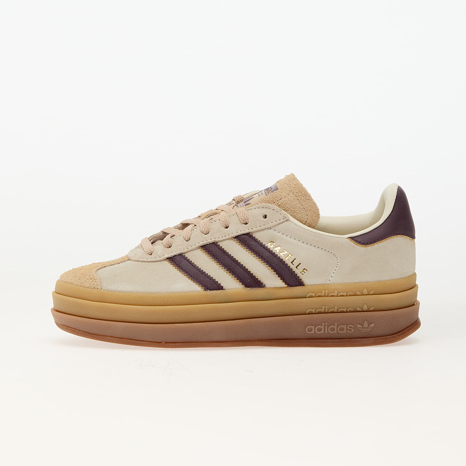 Жіноче взуття adidas Gazelle Bold W Cream White/ Maroon/ Magic Beige