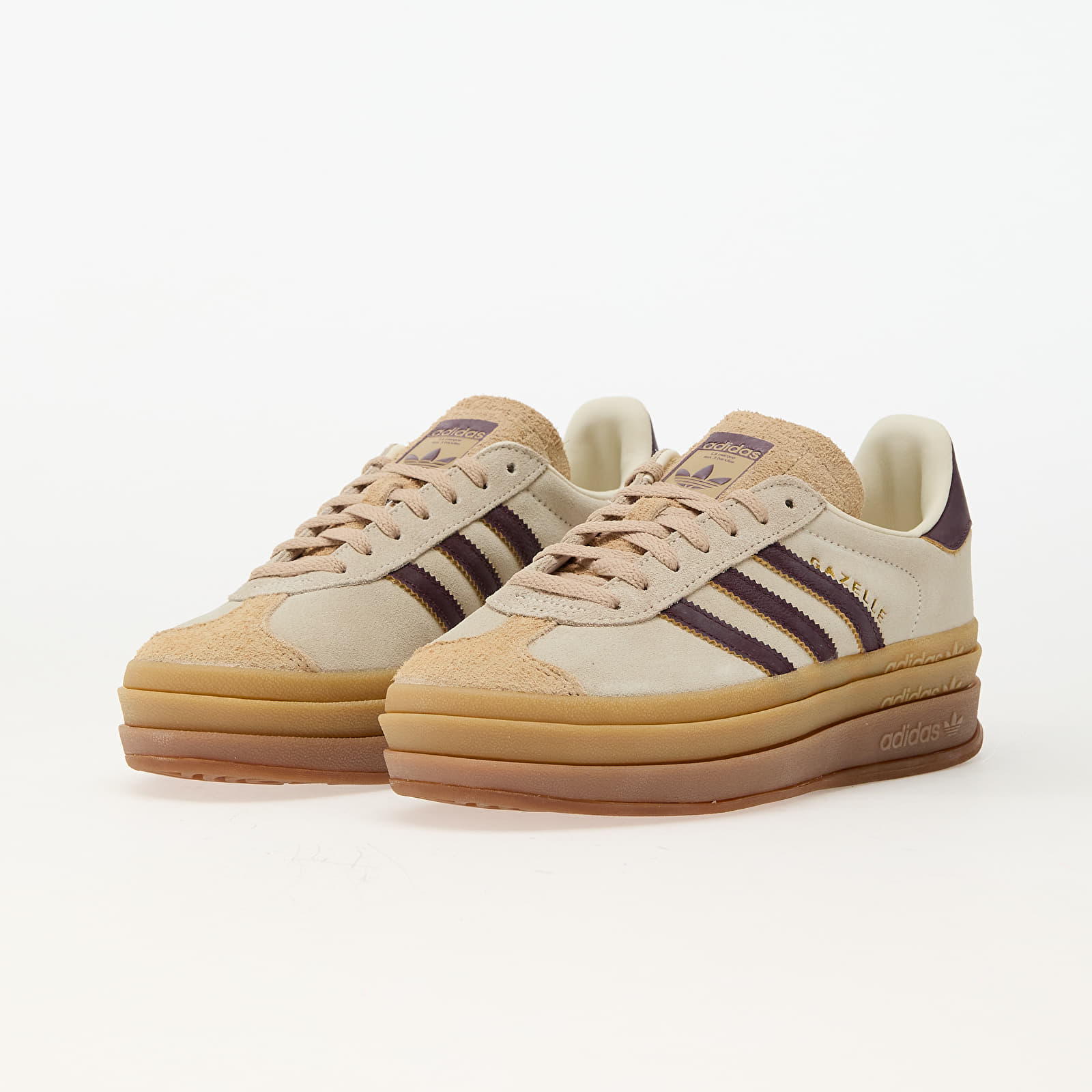 Жіноче взуття adidas Gazelle Bold W Cream White/ Maroon/ Magic Beige