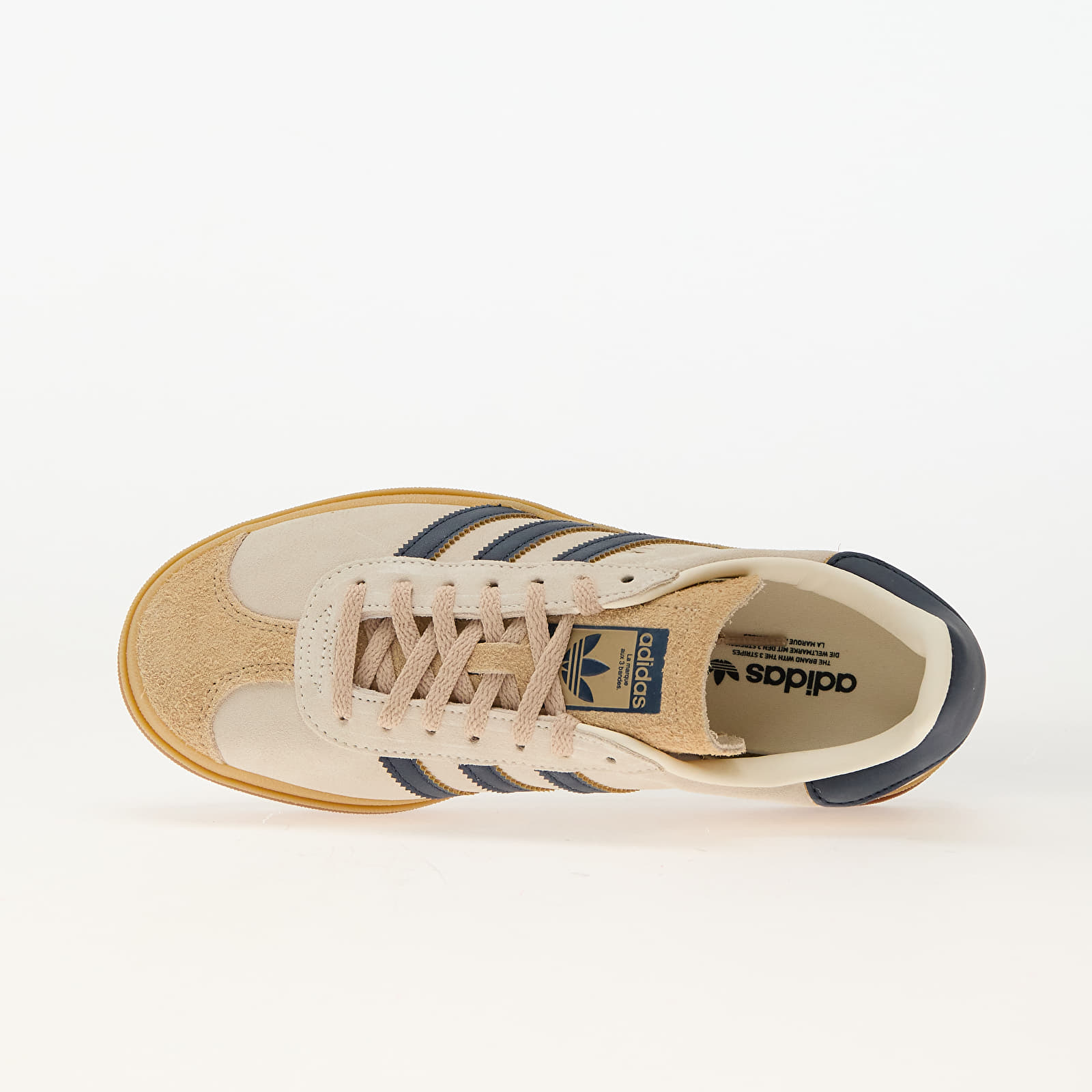 Жіноче взуття adidas Gazelle Bold W Cream White/ Night Indigo/ Magic Beige