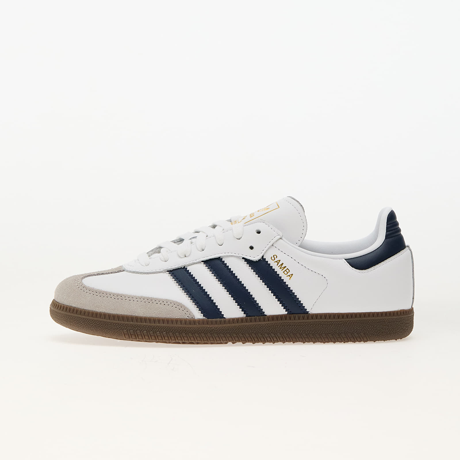 Pánské tenisky a boty adidas Samba Og Ftwr White/ Night Indigo/ Clear Granite