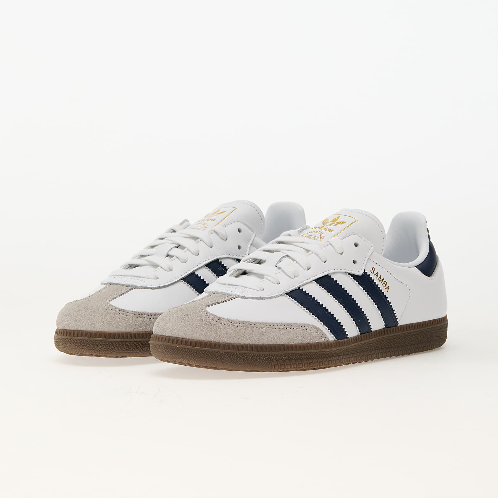 Buty męskie adidas Samba Og Ftwr White/ Night Indigo/ Clear Granite