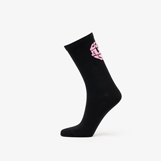 Carhartt WIP Heartbreaker Socks Black/ Lumo Pink