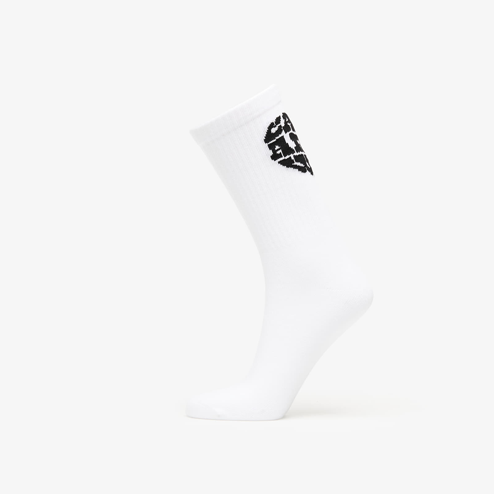 Calcetines para hombre Carhartt WIP Heartbreaker Socks 1-Pack White/ Black