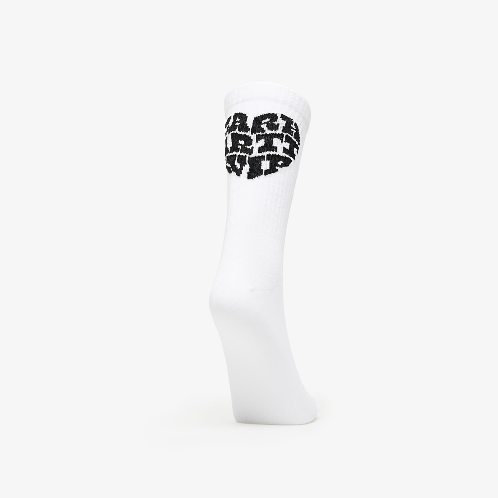 Calcetines para hombre Carhartt WIP Heartbreaker Socks 1-Pack White/ Black