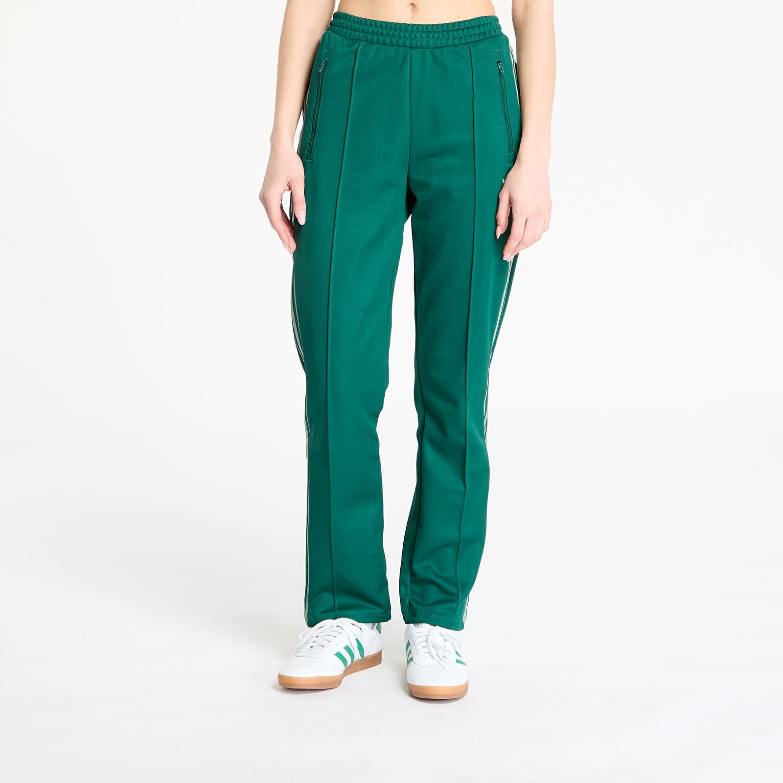 Pantaloni adidas Adicolor Classic Track Pant Regular Tapered Leg Collegiate Green