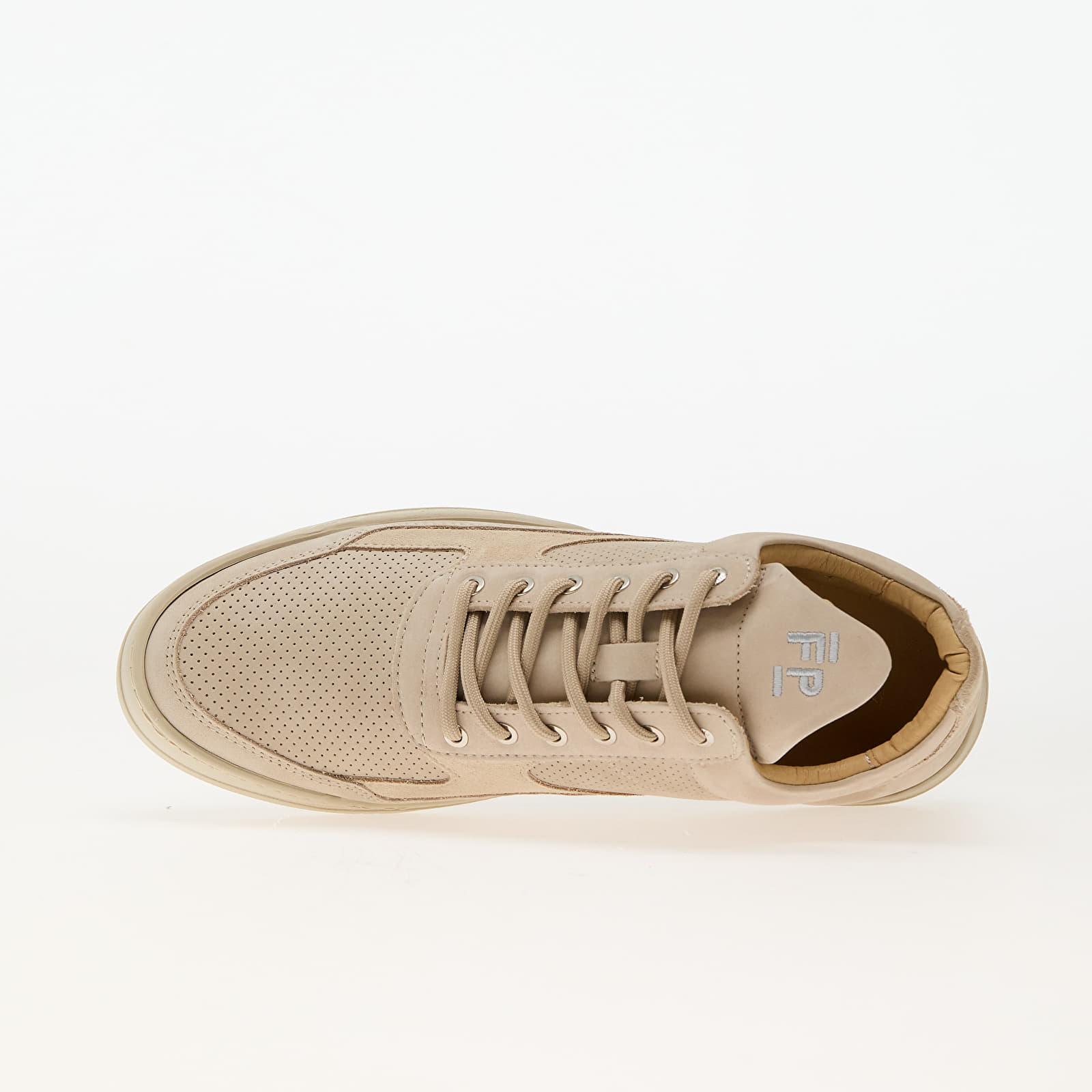 Męskie trampki i buty Filling Pieces Low Top Ghost Panel All Beige
