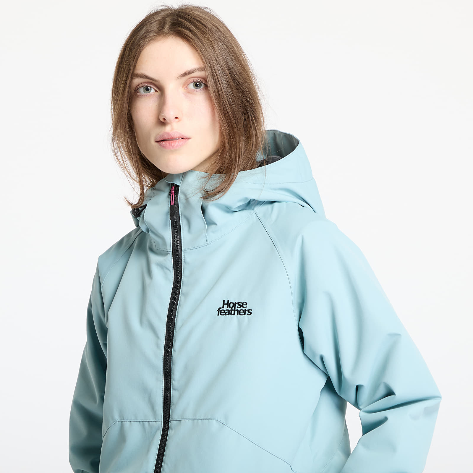 Dámské bundy Horsefeathers Halia Jacket Blue Haze