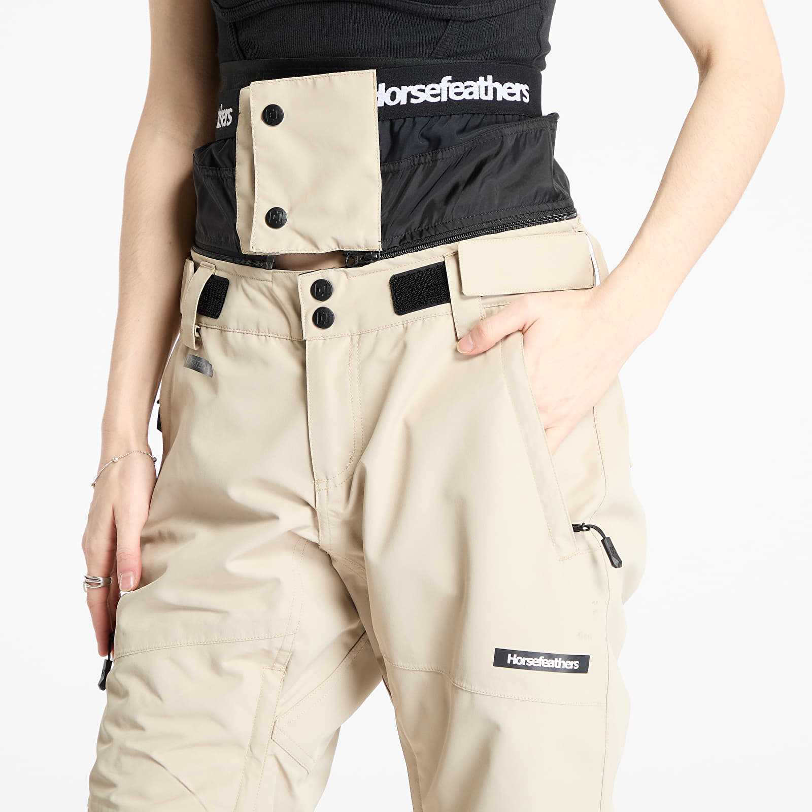 Pantalones de mujer Horsefeathers Lotte II Shell Pants Mojave
