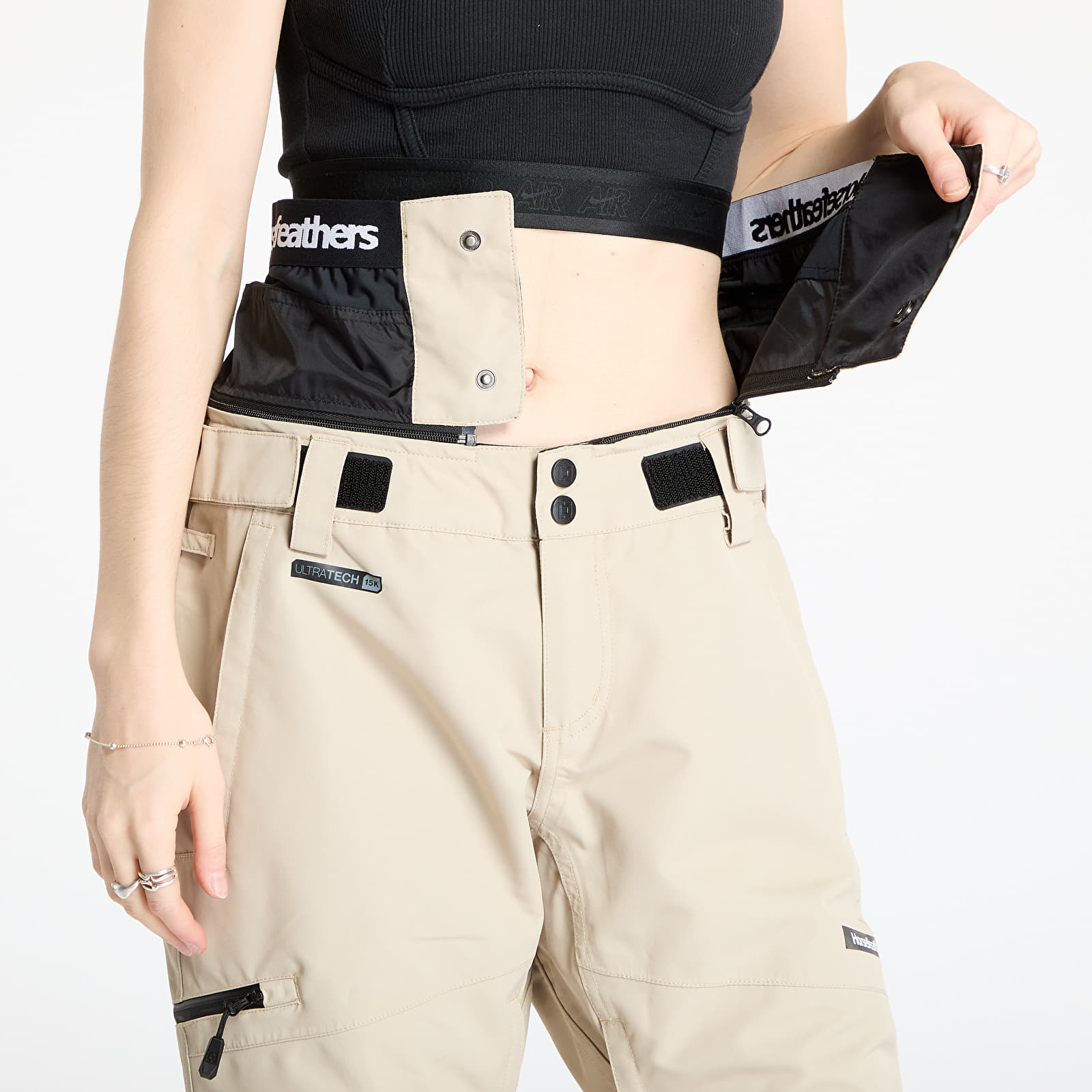 Pantalones de mujer Horsefeathers Lotte II Shell Pants Mojave