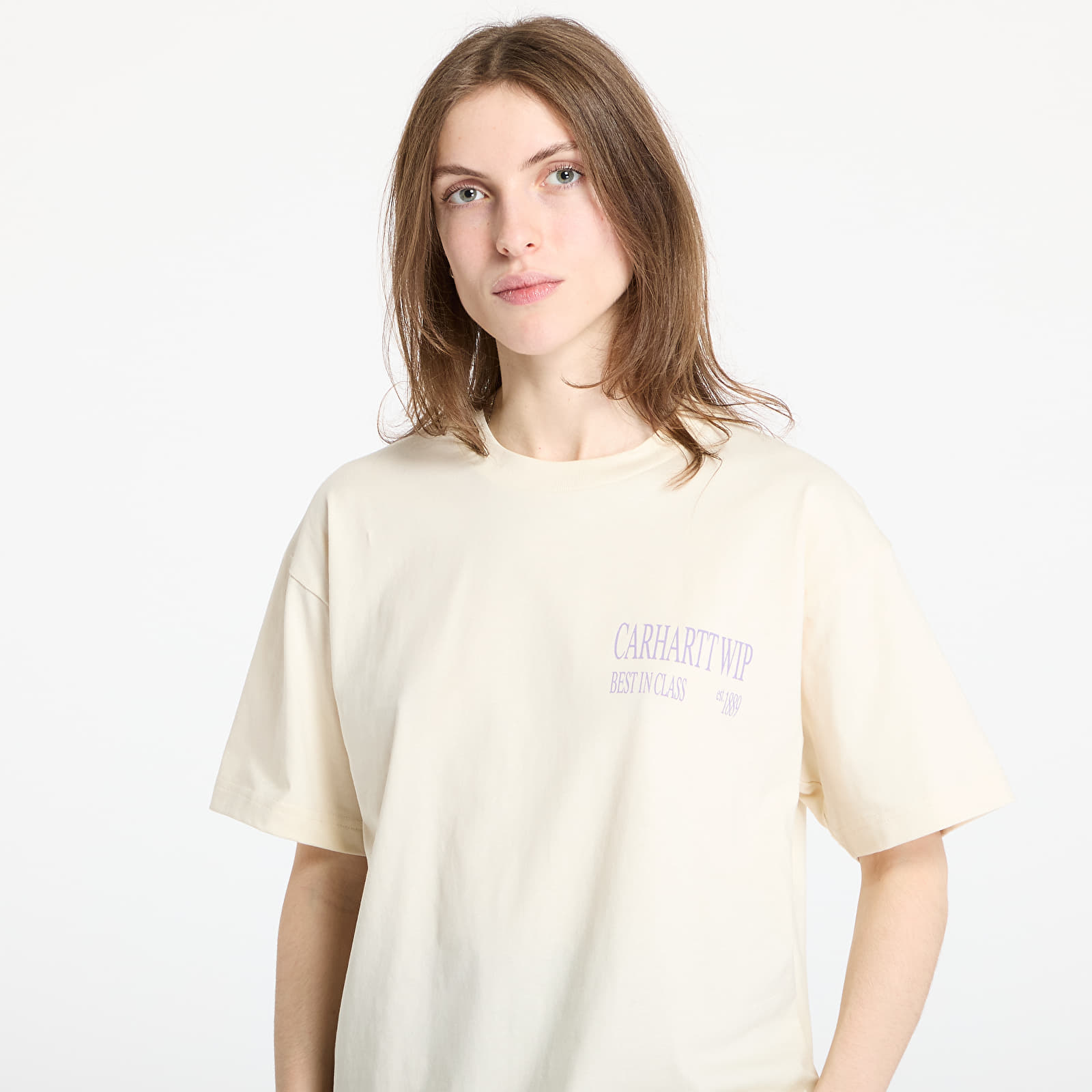 Camisetas hombre Carhartt WIP Best In Class T-Shirt UNISEX Natural