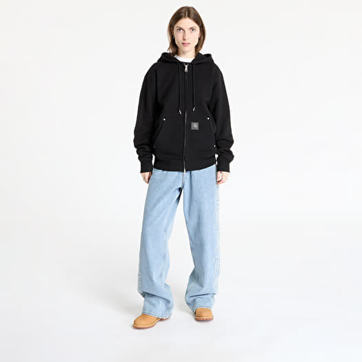 Carhartt WIP Hooded Eldon Sweat Jacket UNISEX Black | Queens