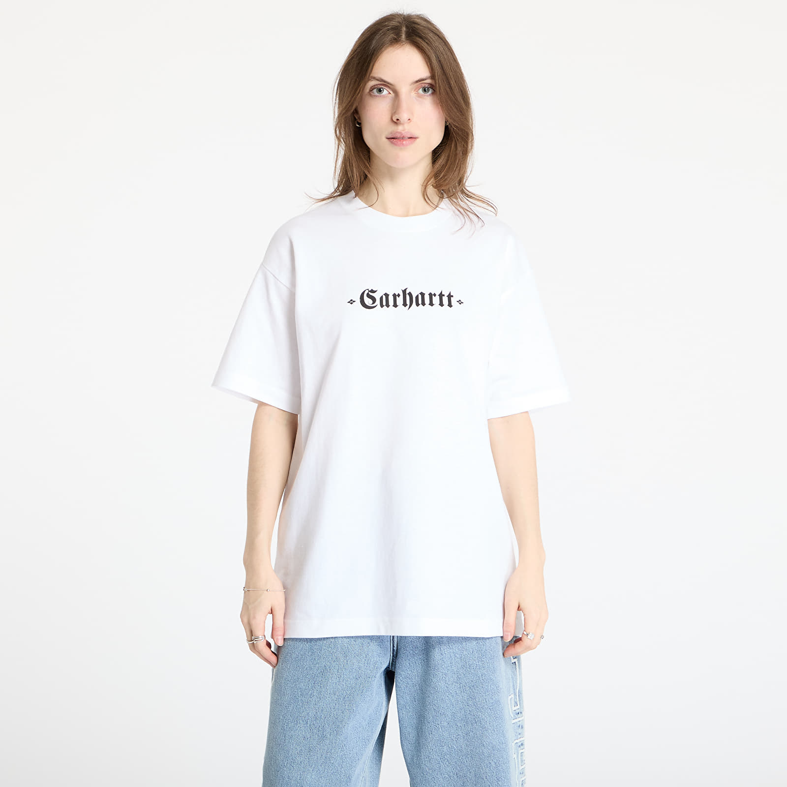 Meeste T-särgid Carhartt WIP S/S Greatest Hits T-Shirt UNISEX White/ Black