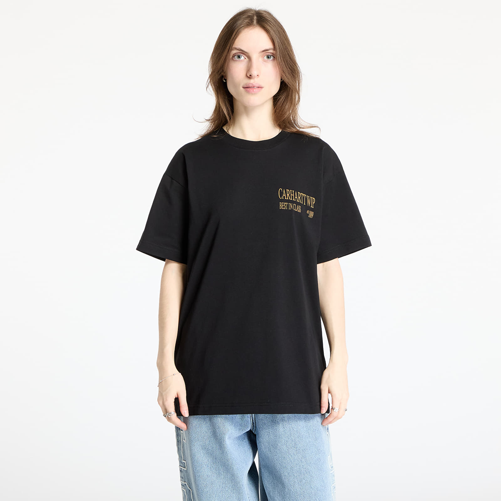 Camisetas hombre Carhartt WIP S/S Best In Class T-Shirt UNISEX Black