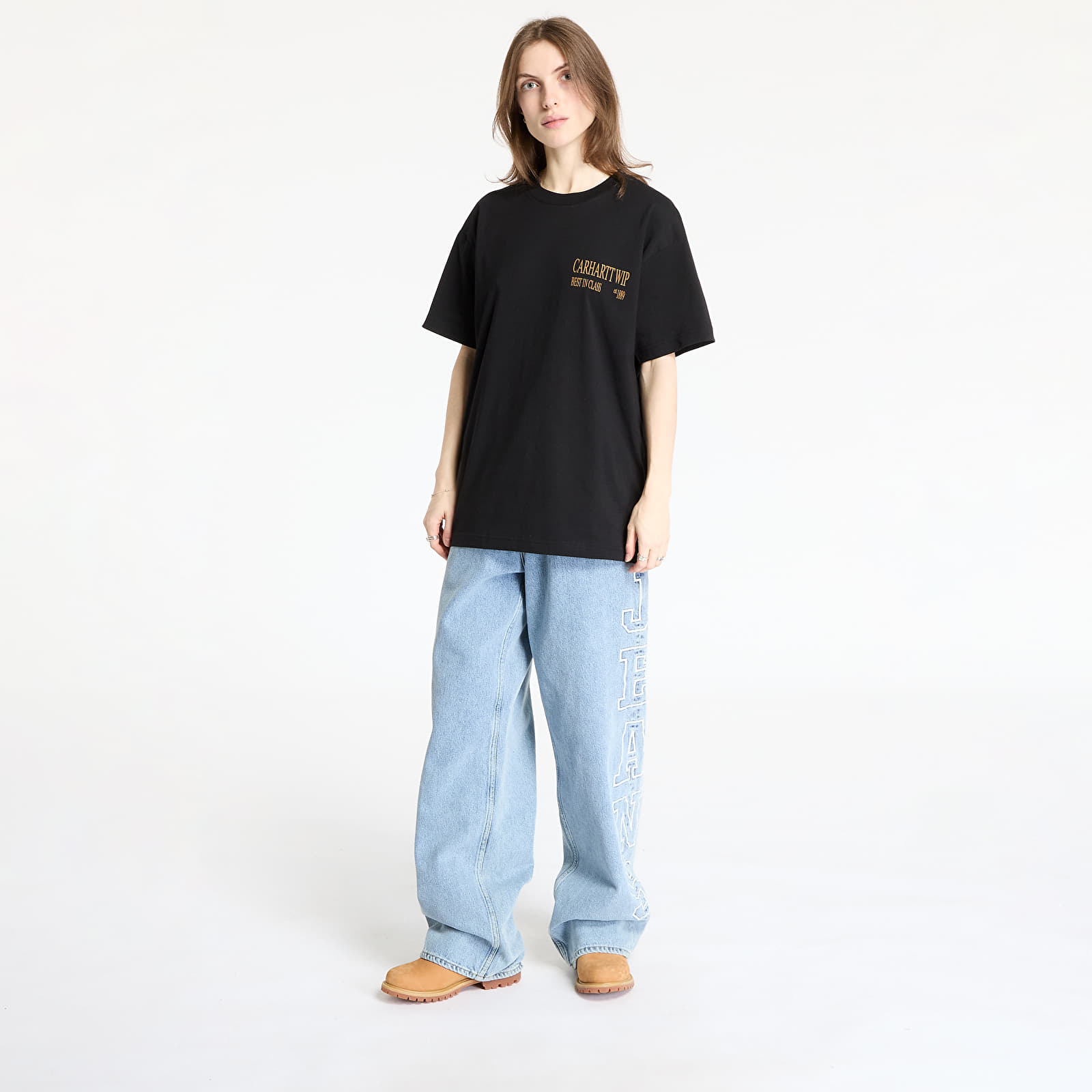 Camisetas hombre Carhartt WIP S/S Best In Class T-Shirt UNISEX Black