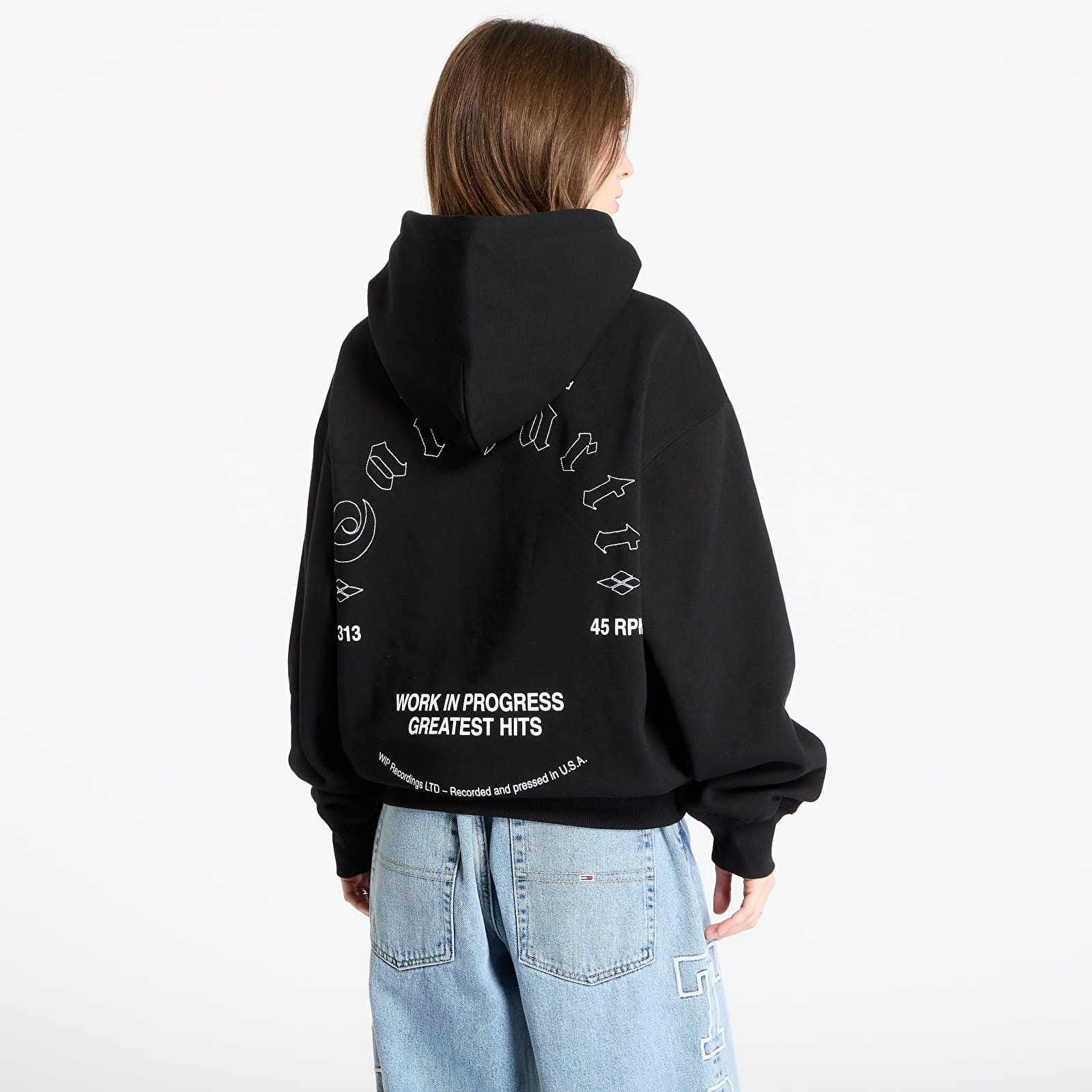 Sudaderas de hombre Carhartt WIP Greatest Hits Hooded Sweatshirt UNISEX Black/ White