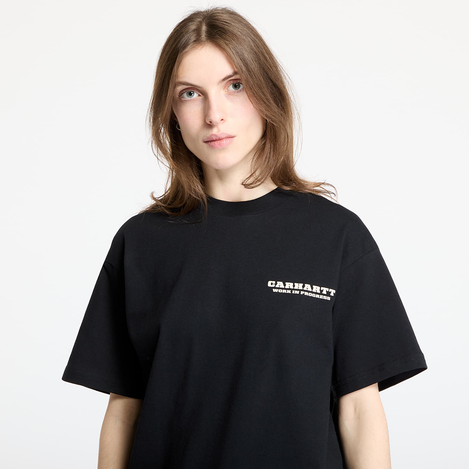 Men's T-shirts Carhartt WIP S/S Runaway T-Shirt UNISEX Black/ Wax