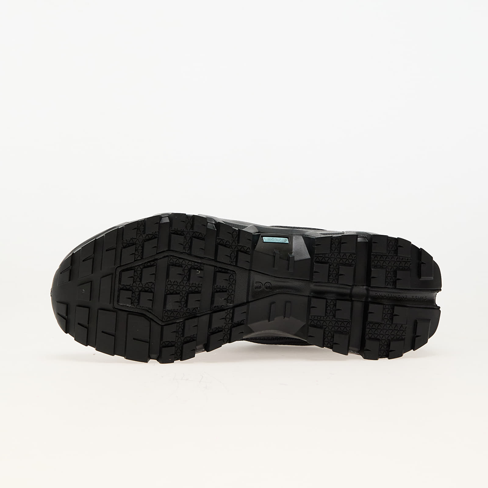 Vīriešu čības un apavi On M Cloudrock Low WP Black/ Black
