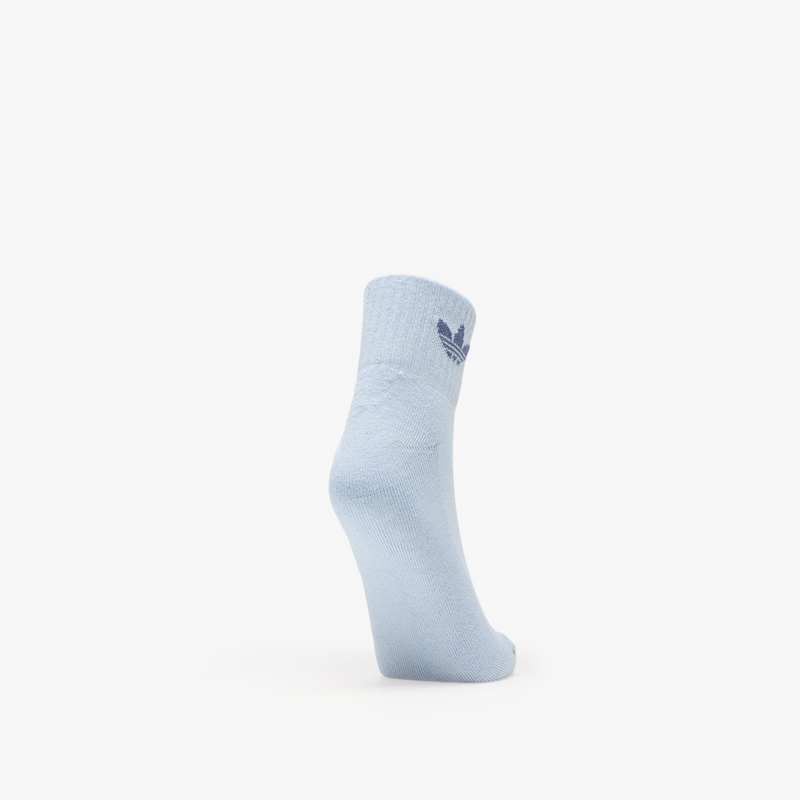 Men's socks adidas Mid Ankle Sock 3-Pack Off White/ Collegiate Green/ Wonder Blue