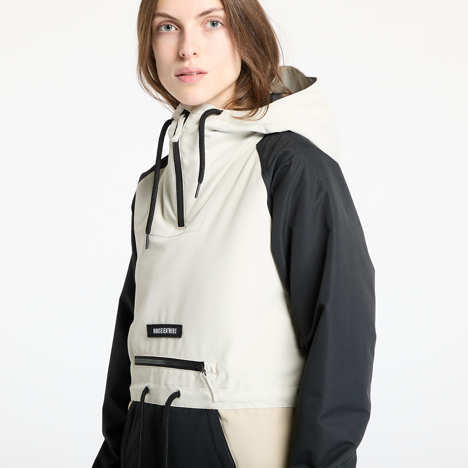 Dámské bundy Horsefeathers Derin II Jacket Cream