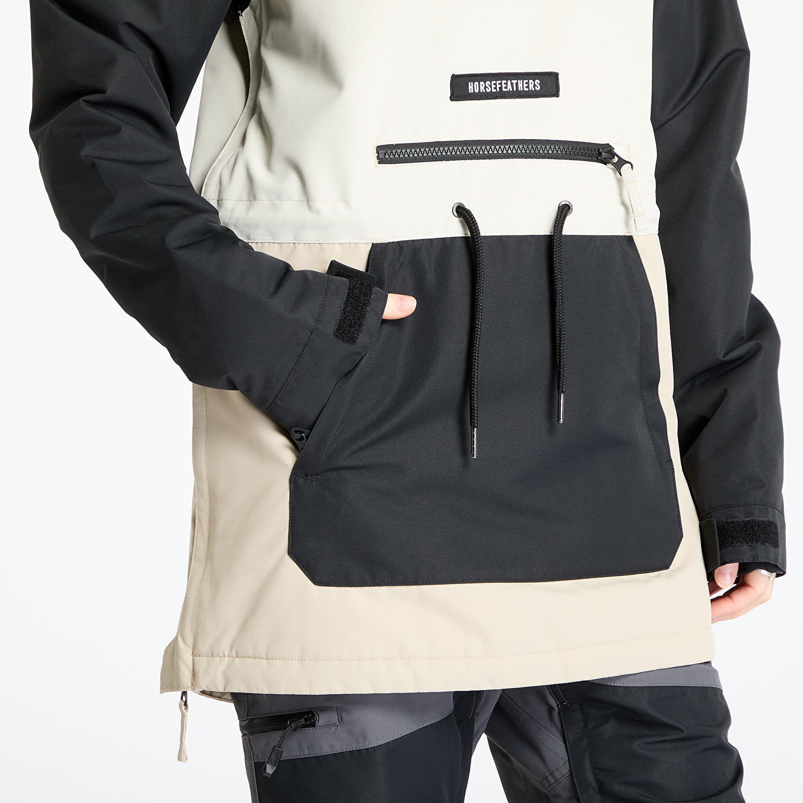 Dámské bundy Horsefeathers Derin II Jacket Cream
