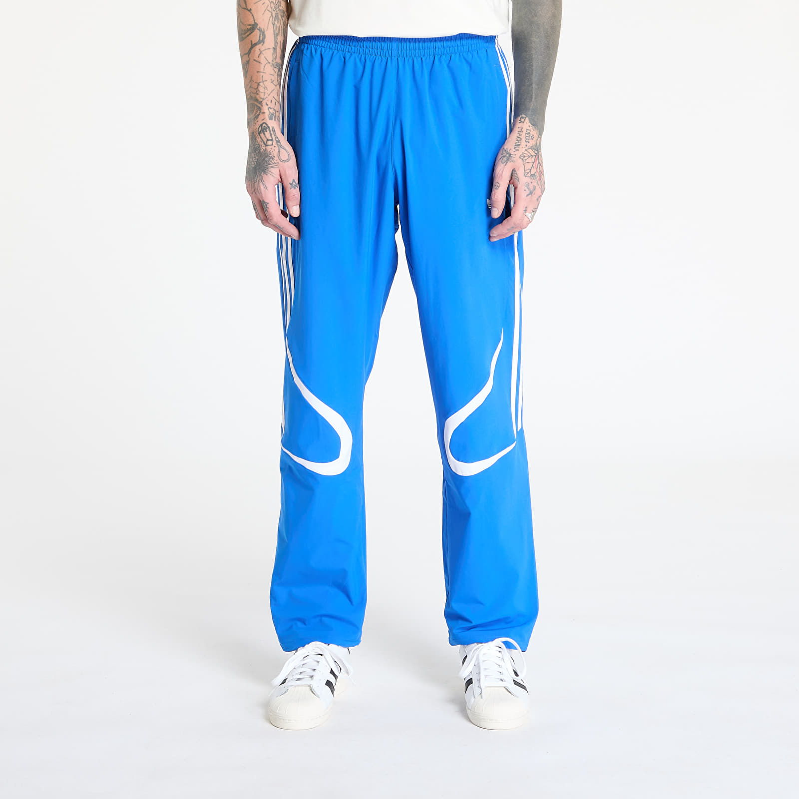 Bukser adidas Adicolor Teamgeist Track Pants Blue/ White