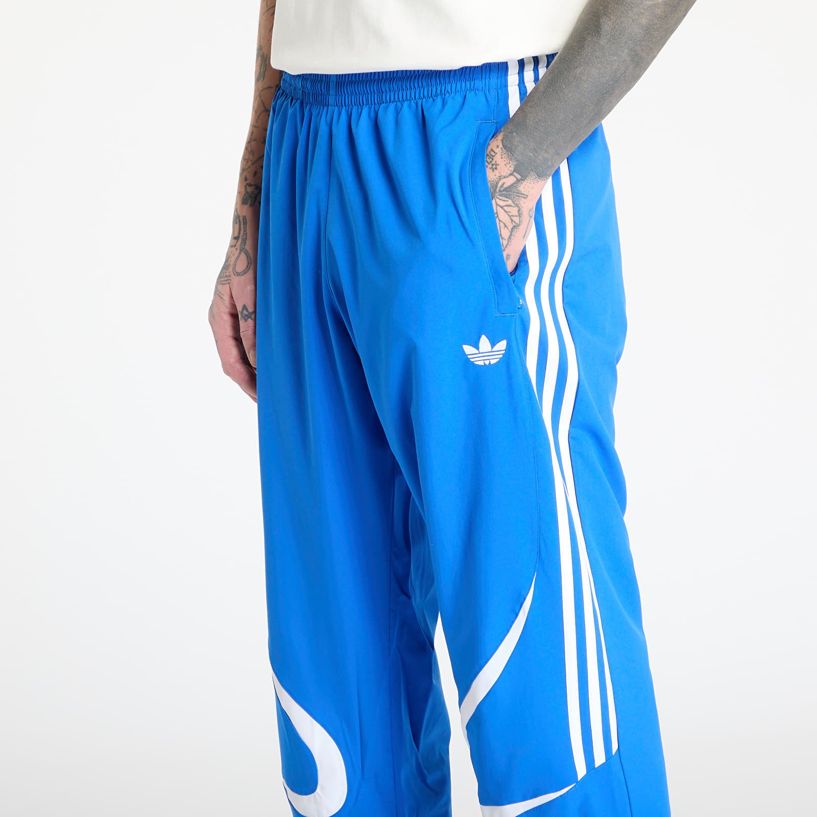 Bukser adidas Adicolor Teamgeist Track Pants Blue/ White