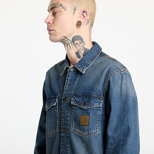 Overshirts Carhartt WIP Lincoln Shirt Jacket UNISEX Blue