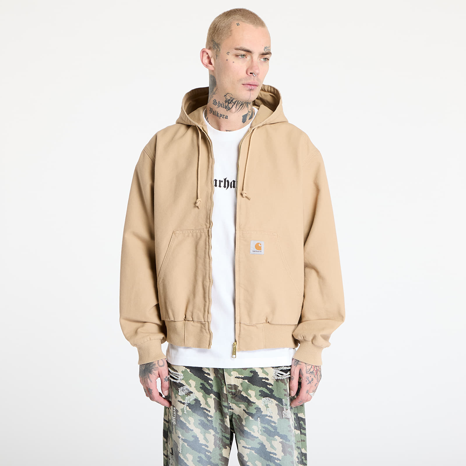 Meeste jakid Carhartt WIP OG Active Jacket UNISEX Dusty H Brown Rinsed