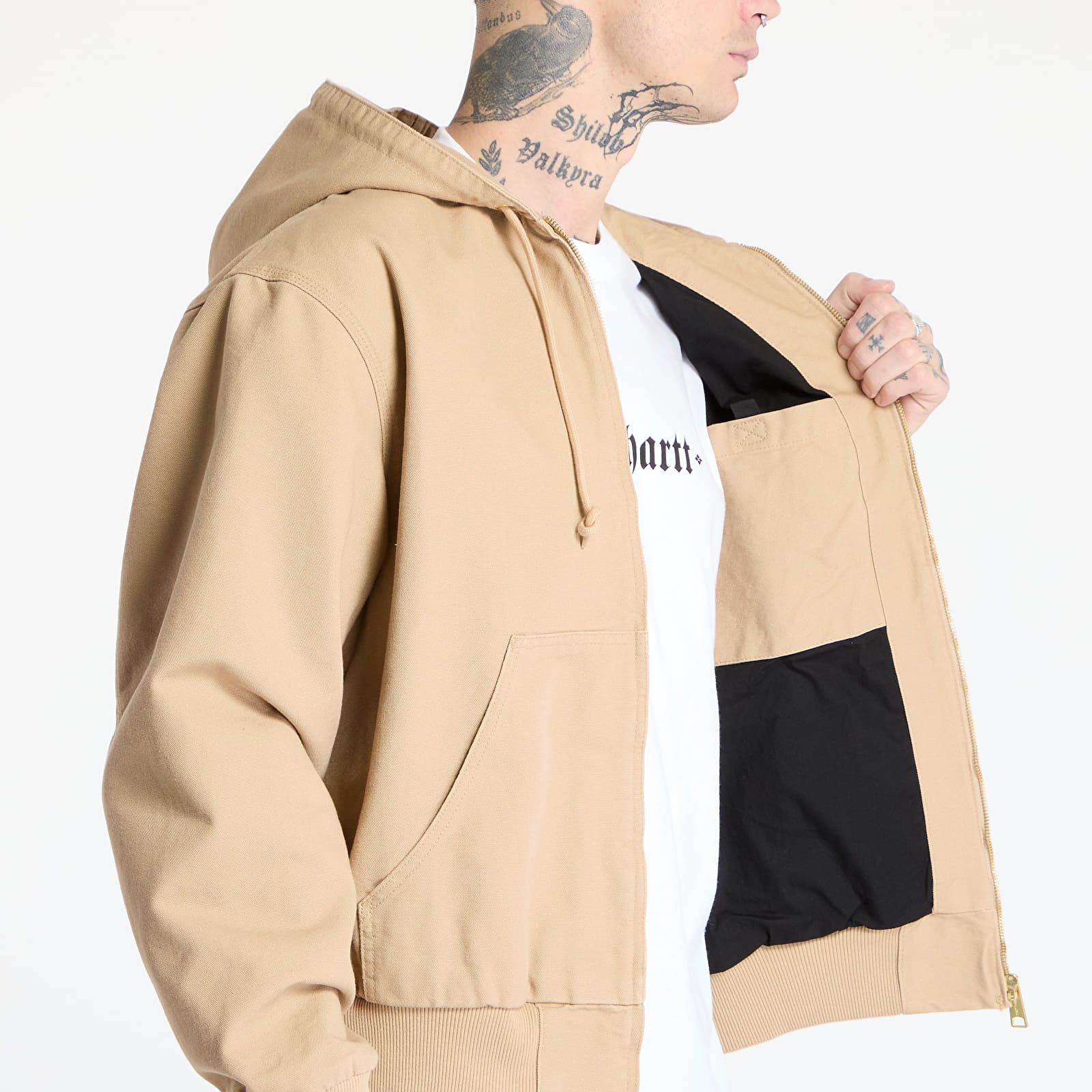 Meeste jakid Carhartt WIP OG Active Jacket UNISEX Dusty H Brown Rinsed