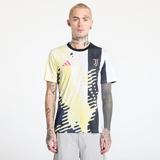 Dres adidas Juventus 24/25 Pre-Match Jersey Pure Sulfur/ Black/ Legend Ink