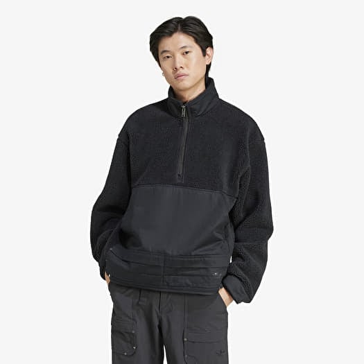 Sweatshirt adidas Premium Essentials Fleece Full-Zip Black
