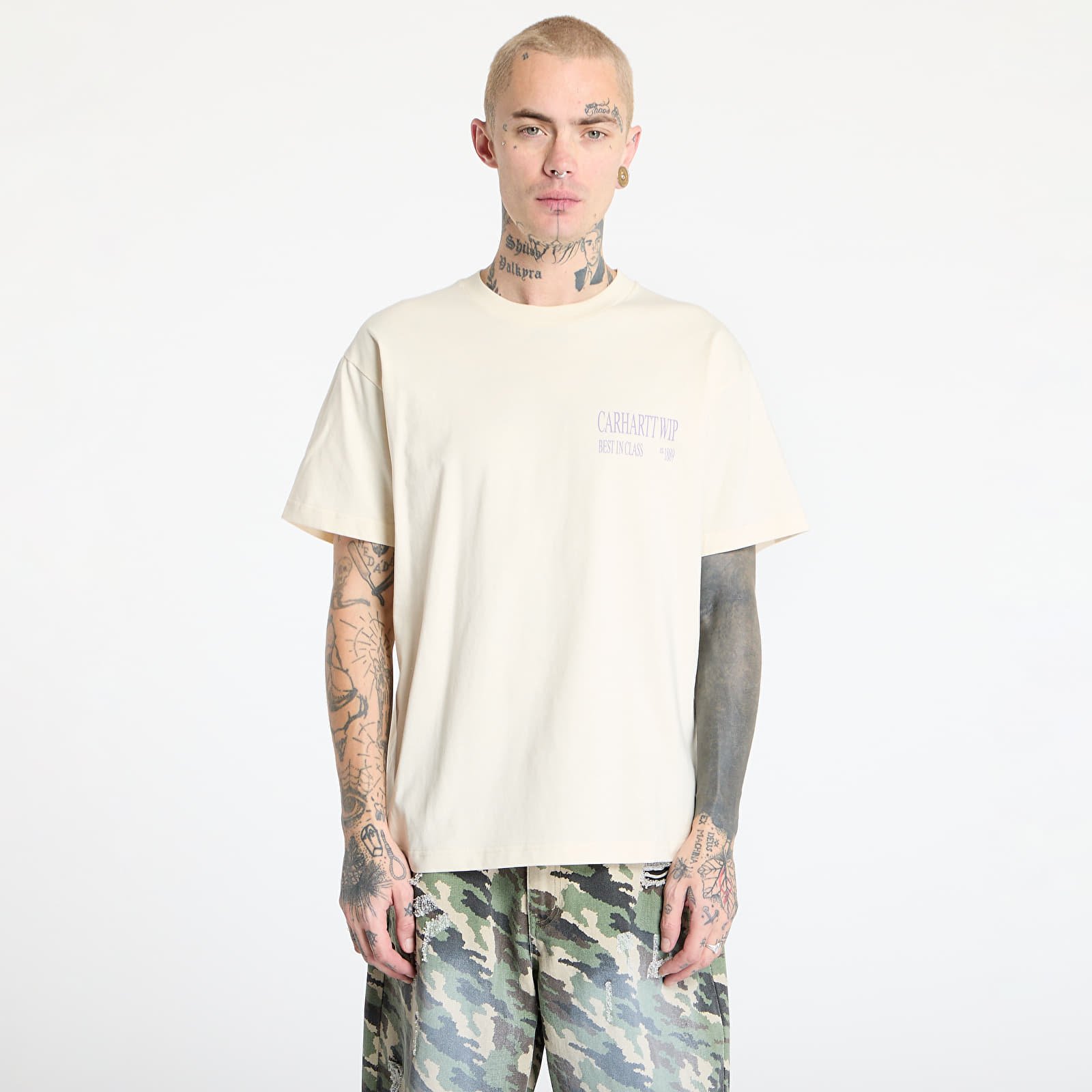 Camisetas hombre Carhartt WIP Best In Class T-Shirt UNISEX Natural