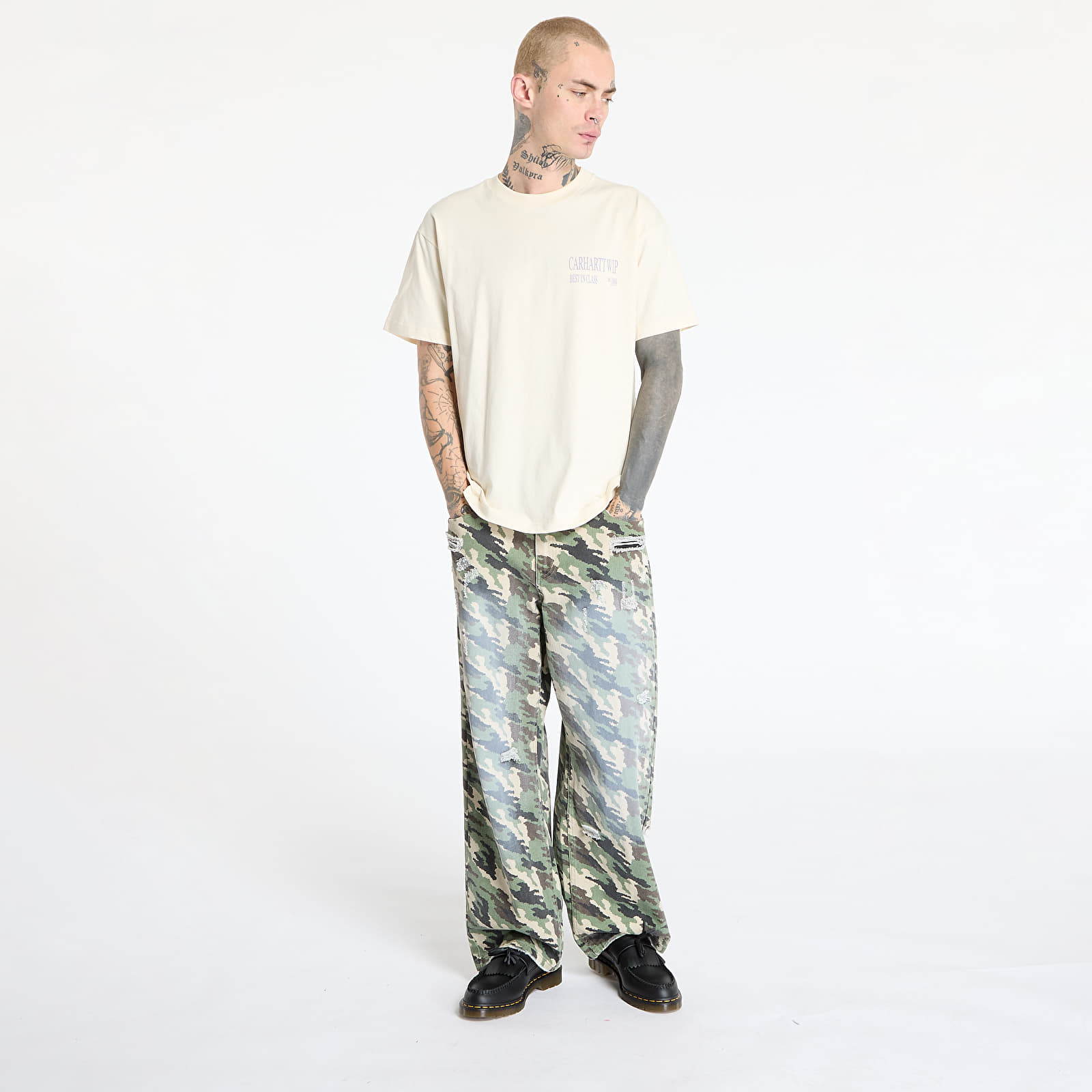 Camisetas hombre Carhartt WIP Best In Class T-Shirt UNISEX Natural