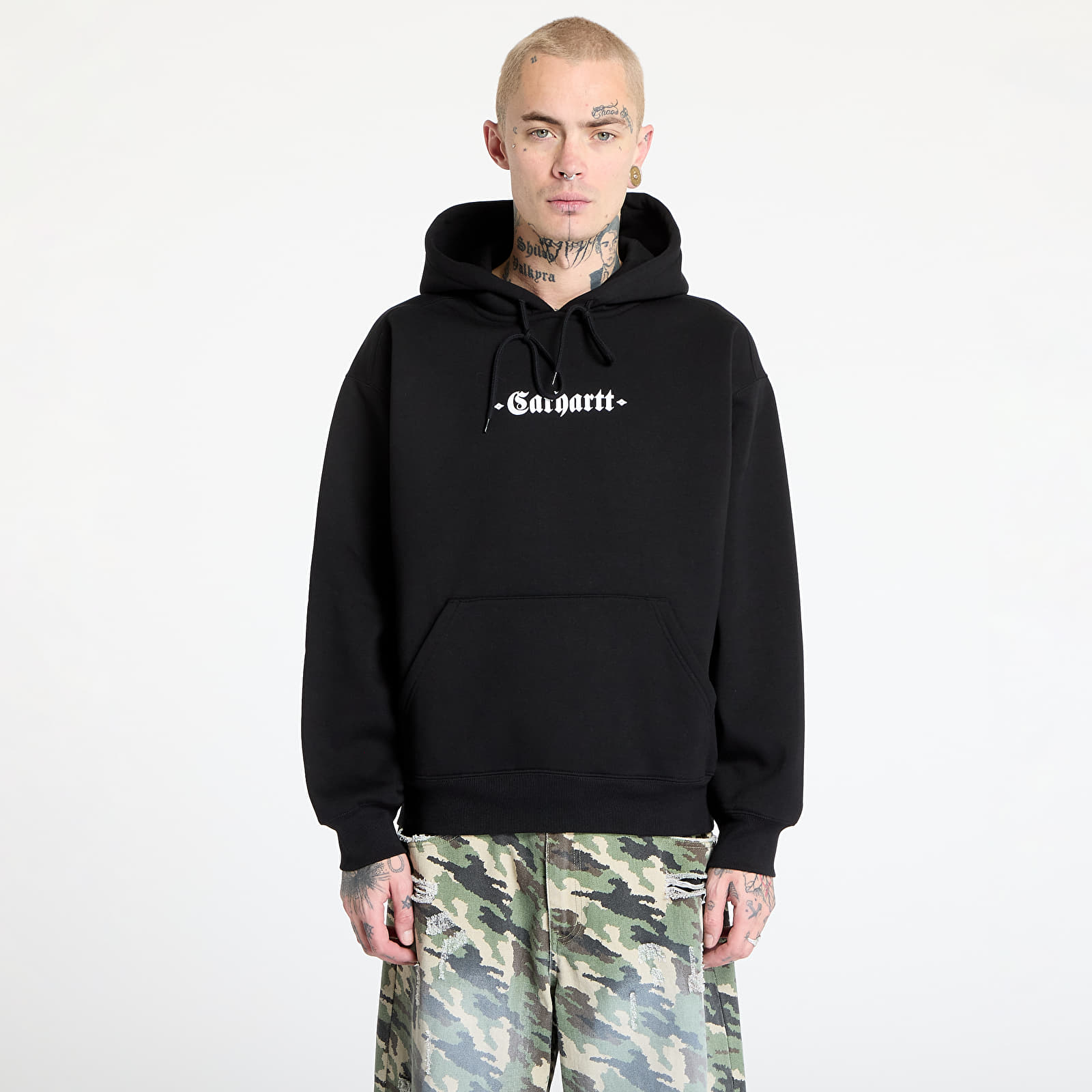 Sudaderas de hombre Carhartt WIP Greatest Hits Hooded Sweatshirt UNISEX Black/ White