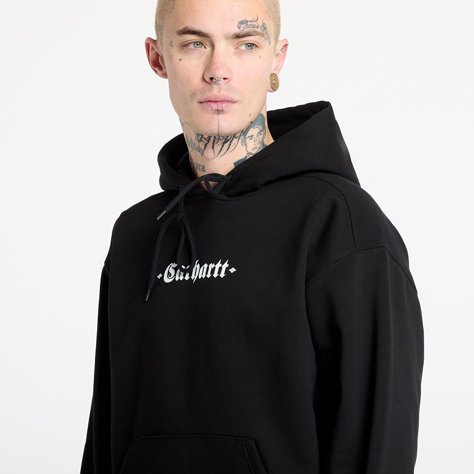 Sudaderas de hombre Carhartt WIP Greatest Hits Hooded Sweatshirt UNISEX Black/ White