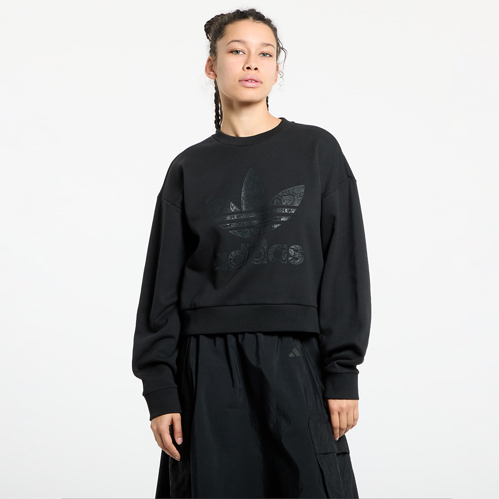 Sweatshirts adidas Snake Crew Black