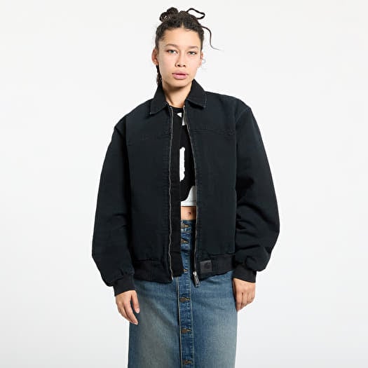 Carhartt WIP OG Santa Fe Jacket UNISEX Black/ Black Stone Canvas