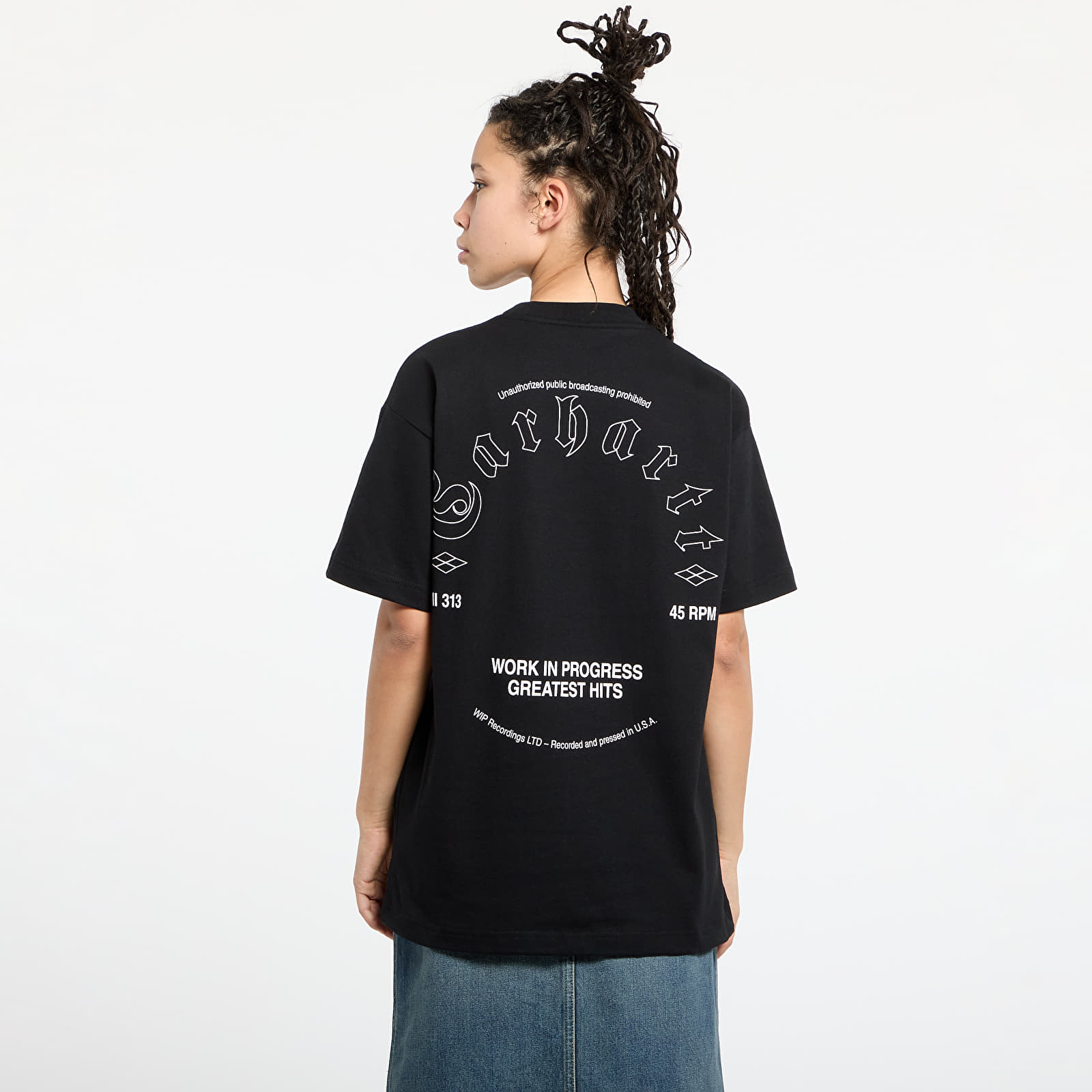 Camisetas hombre Carhartt WIP S/S Greatest Hits T-Shirt UNISEX Black/ White