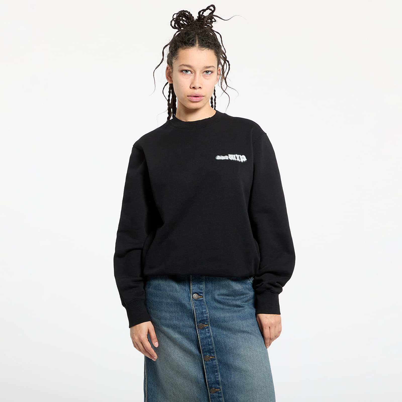 Heren sweatshirts Carhartt WIP Greatest Flicks Sweatshirt UNISEX Black
