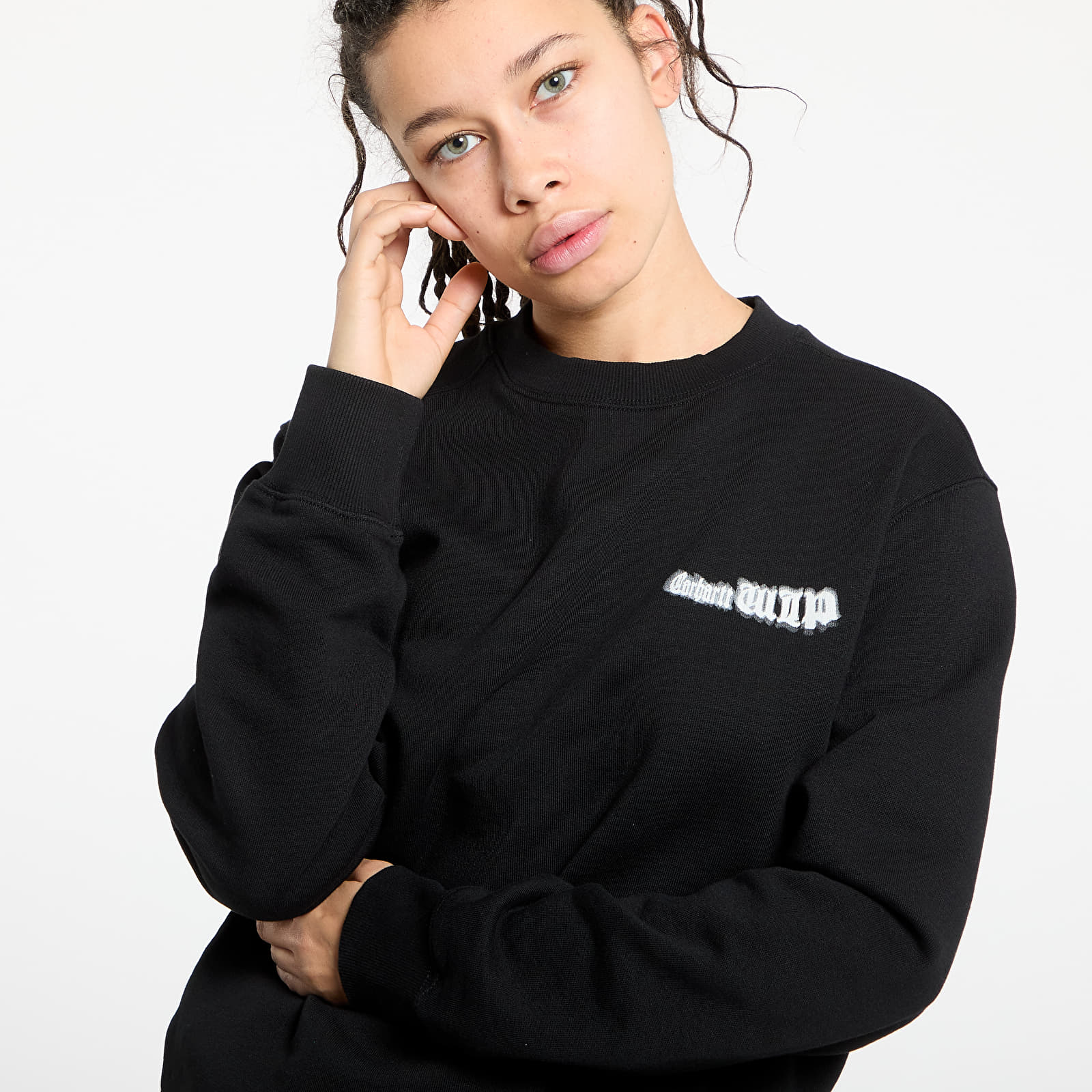 Heren sweatshirts Carhartt WIP Greatest Flicks Sweatshirt UNISEX Black