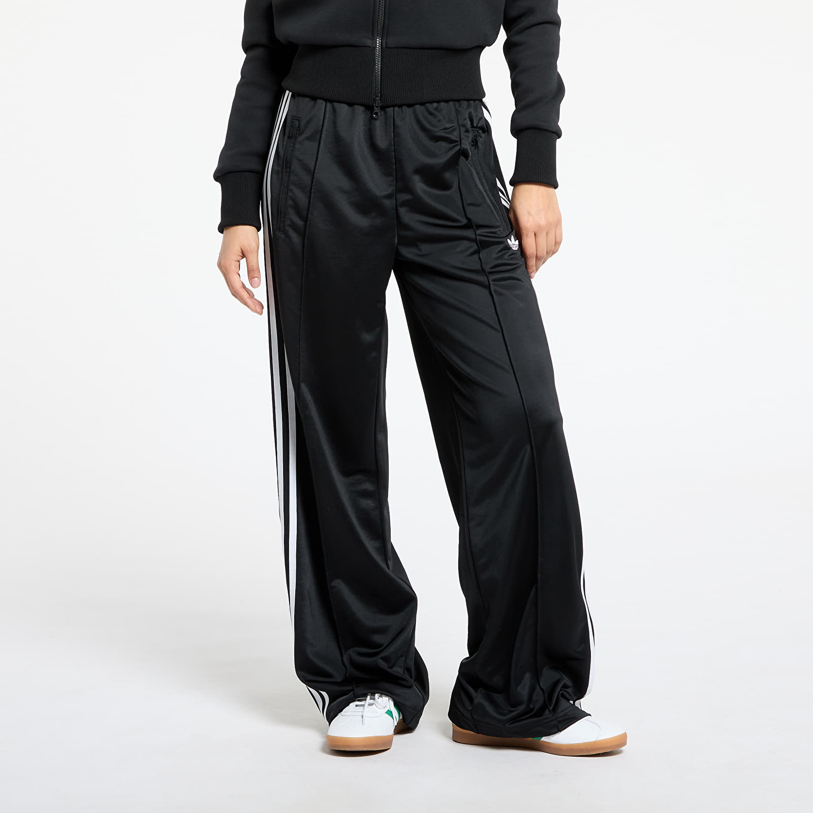 Dámské tepláky adidas Firebird Adicolor Loose Track Pants Black