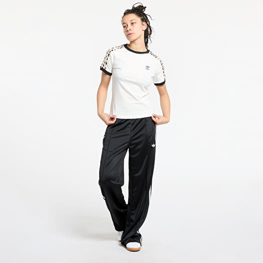 Dámská trička adidas Leopard Stripe T-Shirt Wonder White Queens