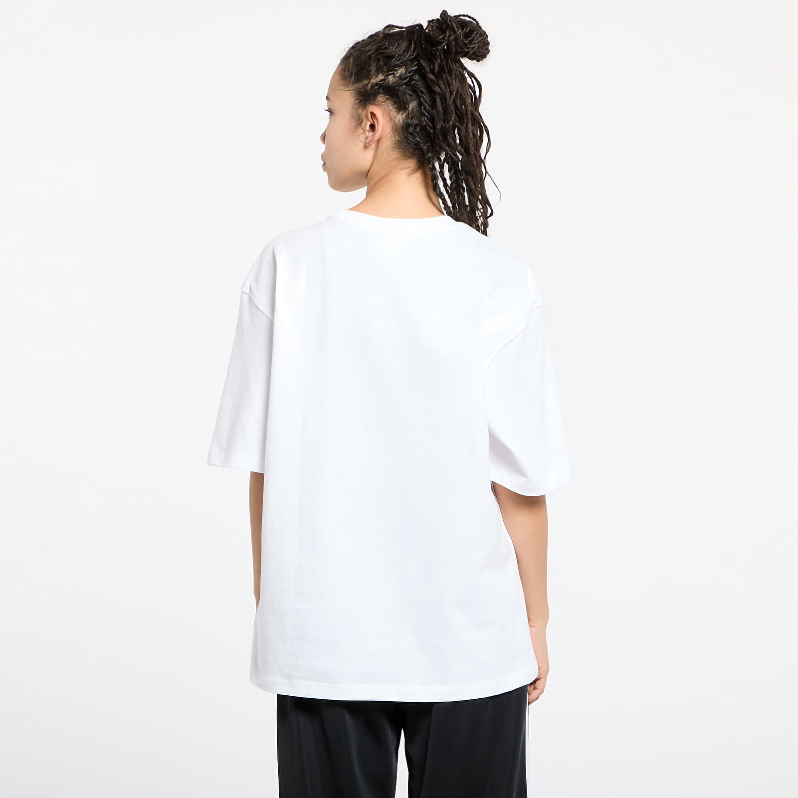 Camisetas de mujer adidas Essentials Boyfriend Tee White