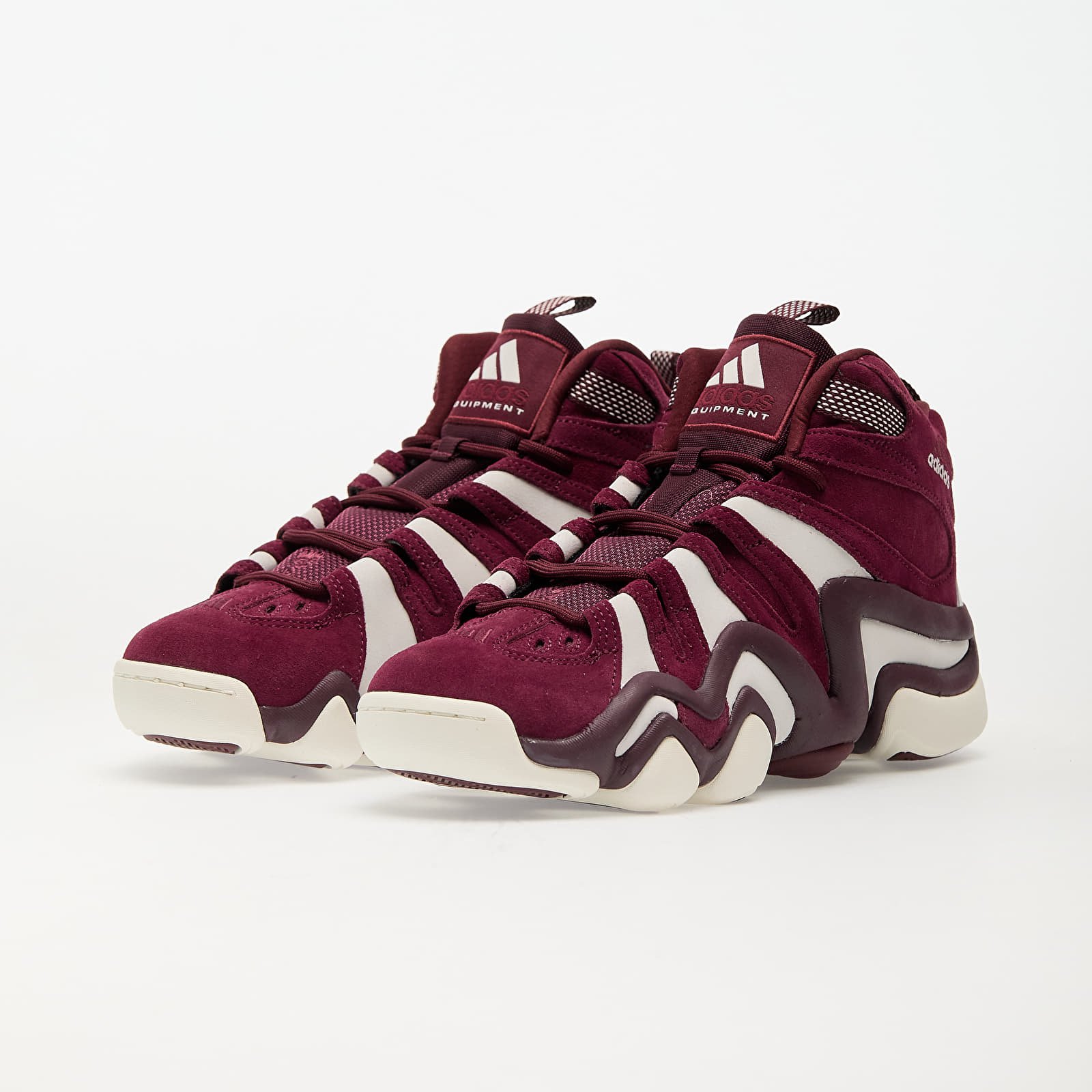 Men's sneakers and shoes adidas Crazy 8 Maroon/ Off White/ Shadow Red