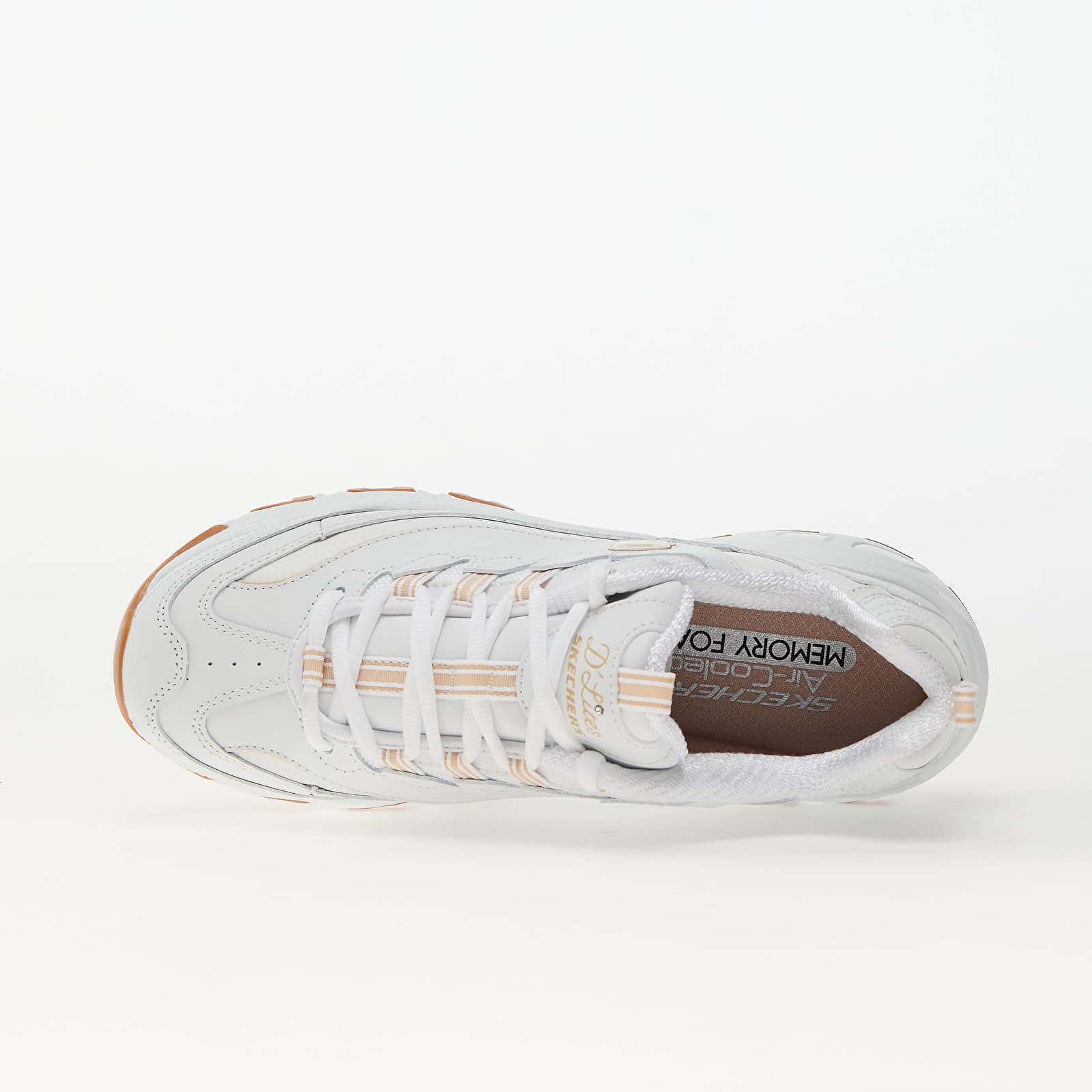 Women's sneakers and shoes Skechers D'Lites-Good Neutral White