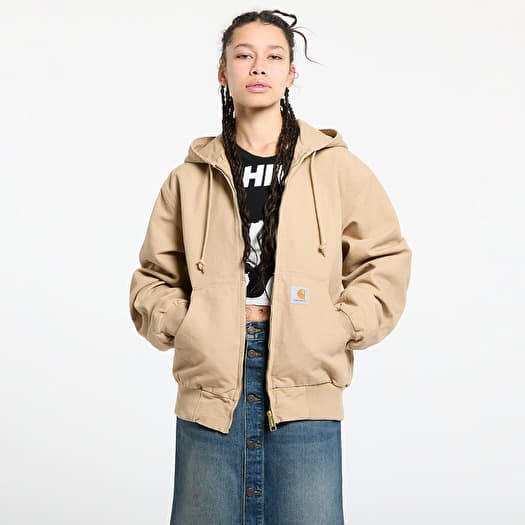 Carhartt WIP OG Active Jacket UNISEX Dusty H Brown Rinsed