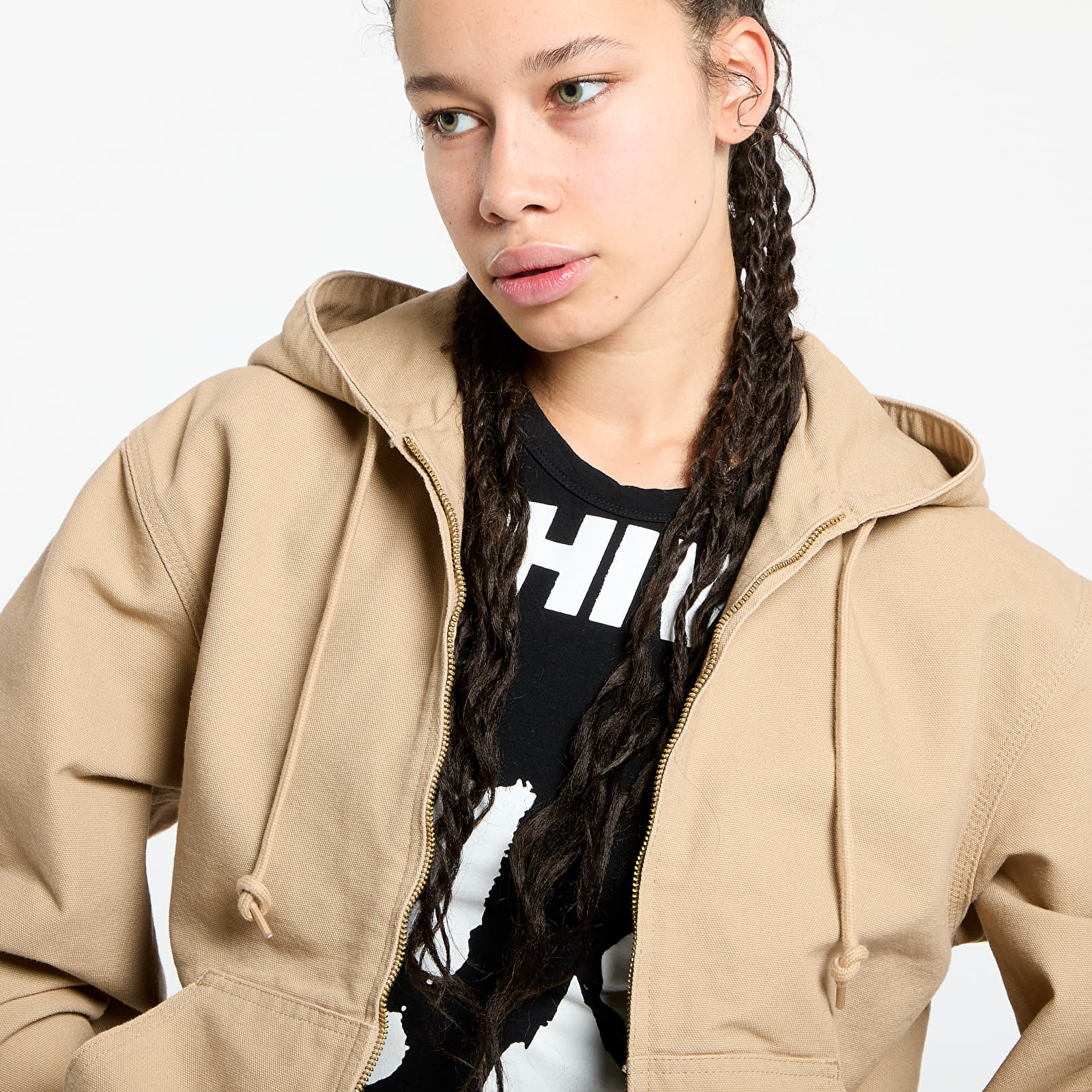 Meeste jakid Carhartt WIP OG Active Jacket UNISEX Dusty H Brown Rinsed